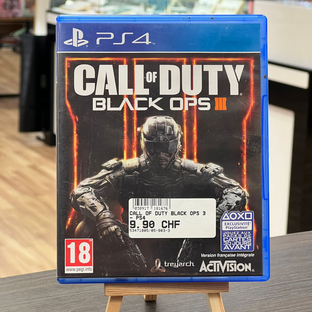 Jeu PS4: Call of Duty - Black Ops III