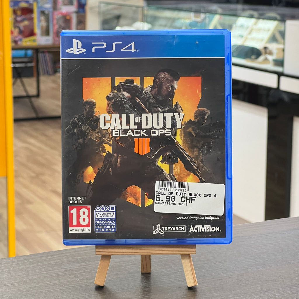 Jeu PS4: Call of Duty - Black Ops IV