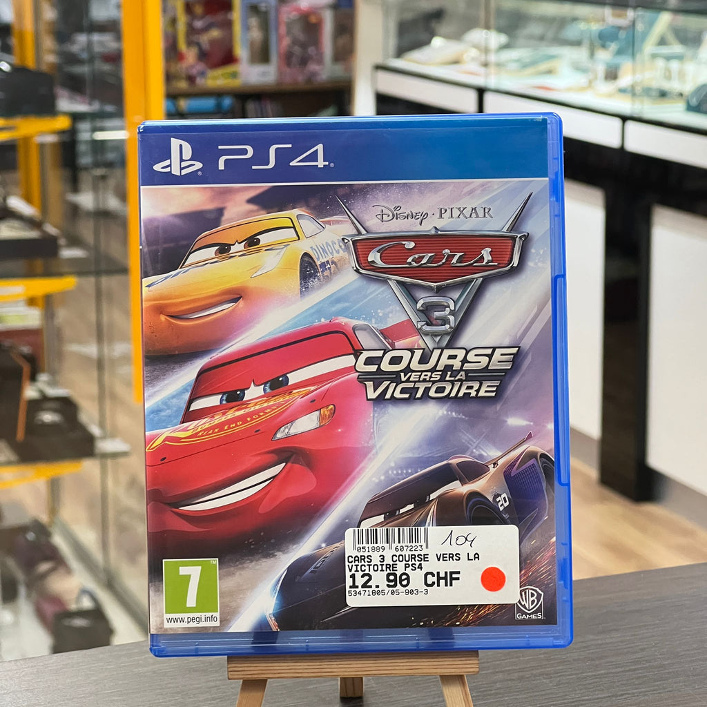 Jeu PS4: Cars 4 - Course vers la Victoire