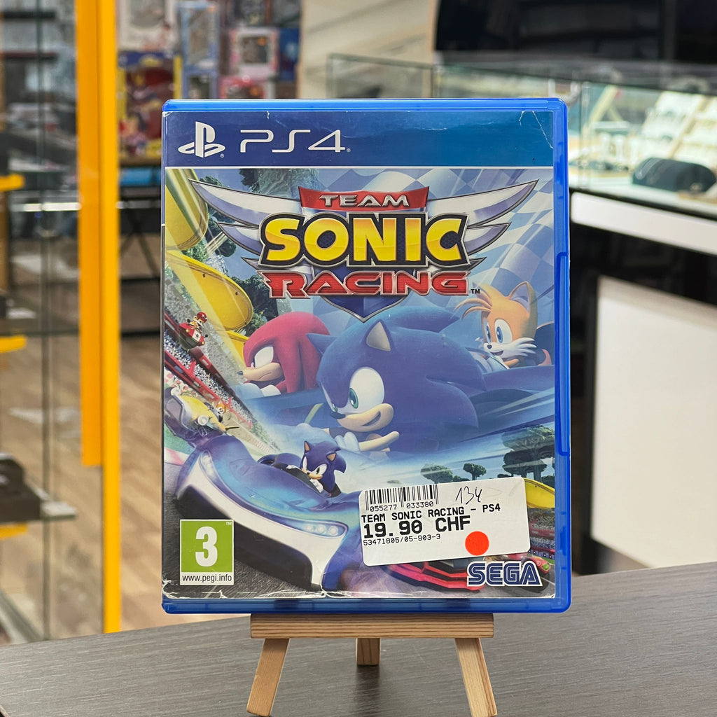 Jeu PS4: Team Sonic Racing