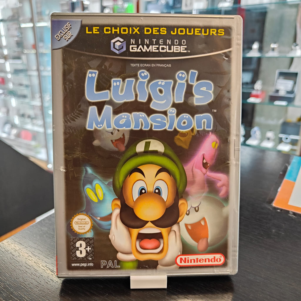 Jeu GameCube - Luigi's Mansion + notice