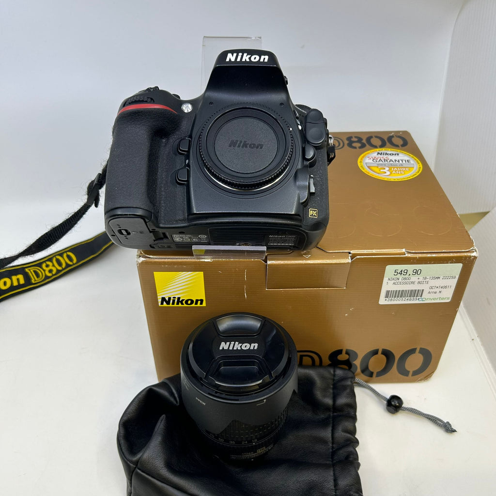 Nikon D800 + objectif 18-35mm