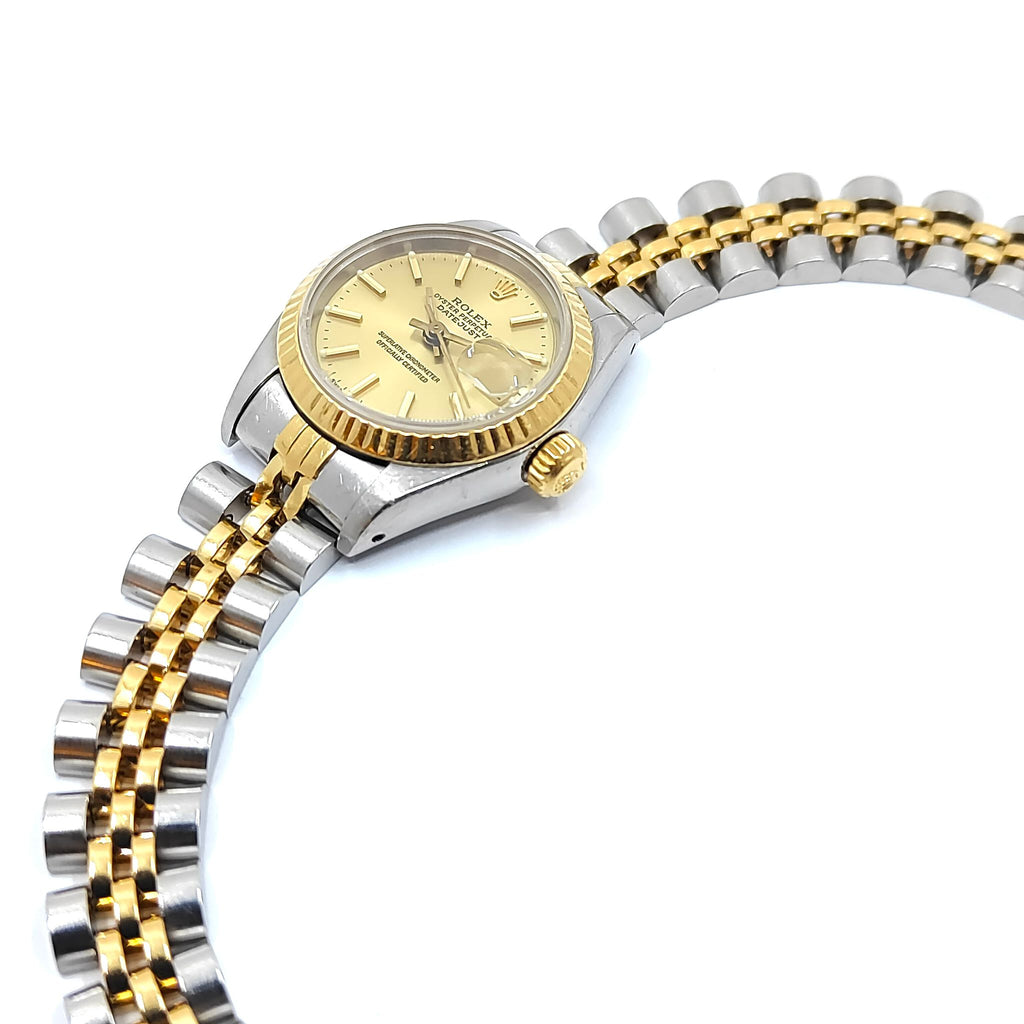 Rolex Lady DateJust 26 Two Tone Champagne Dial – Cash Converters