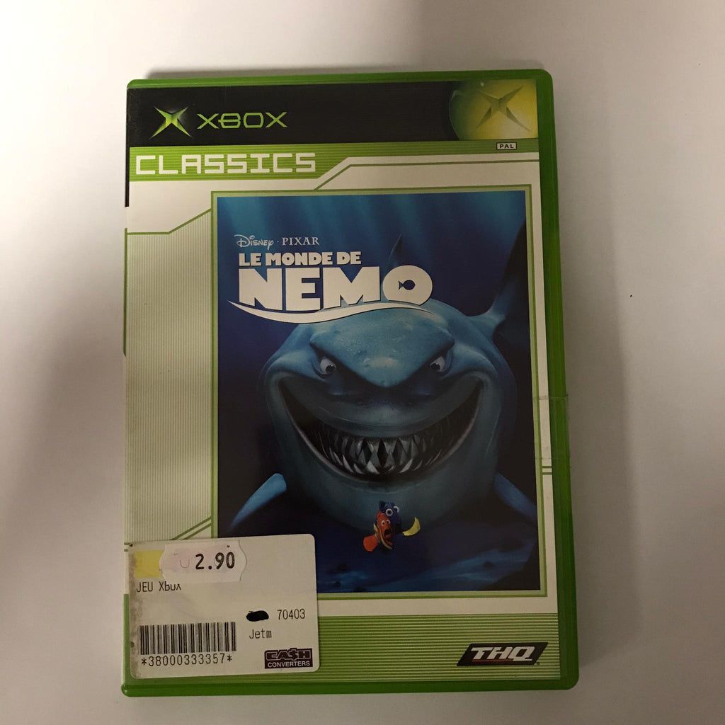 Jeu Xbox Le monde de Nemo