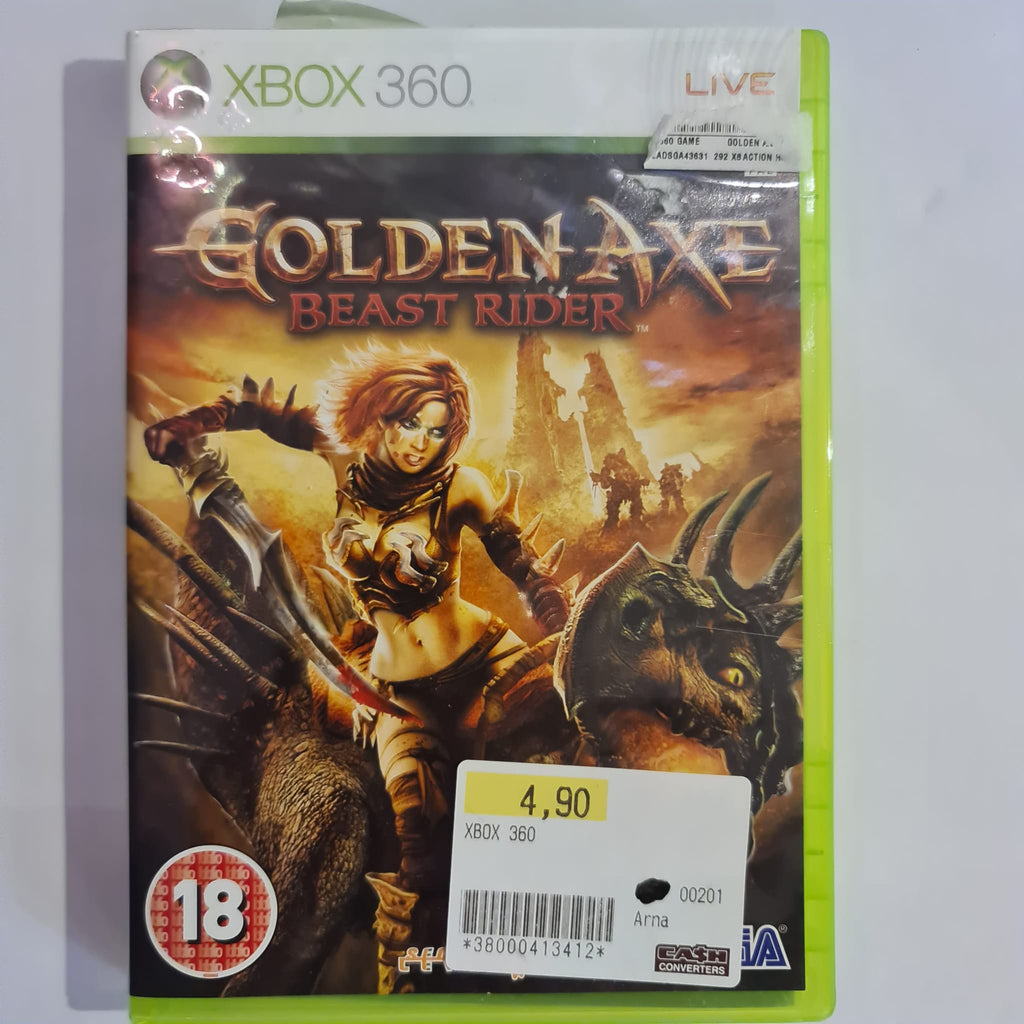 Jeu Xbox 360 Golden Axe Beast Rider