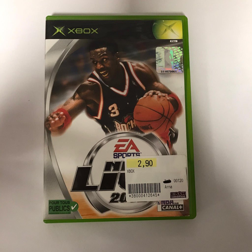 Jeu Xbox NBA Live 2002
