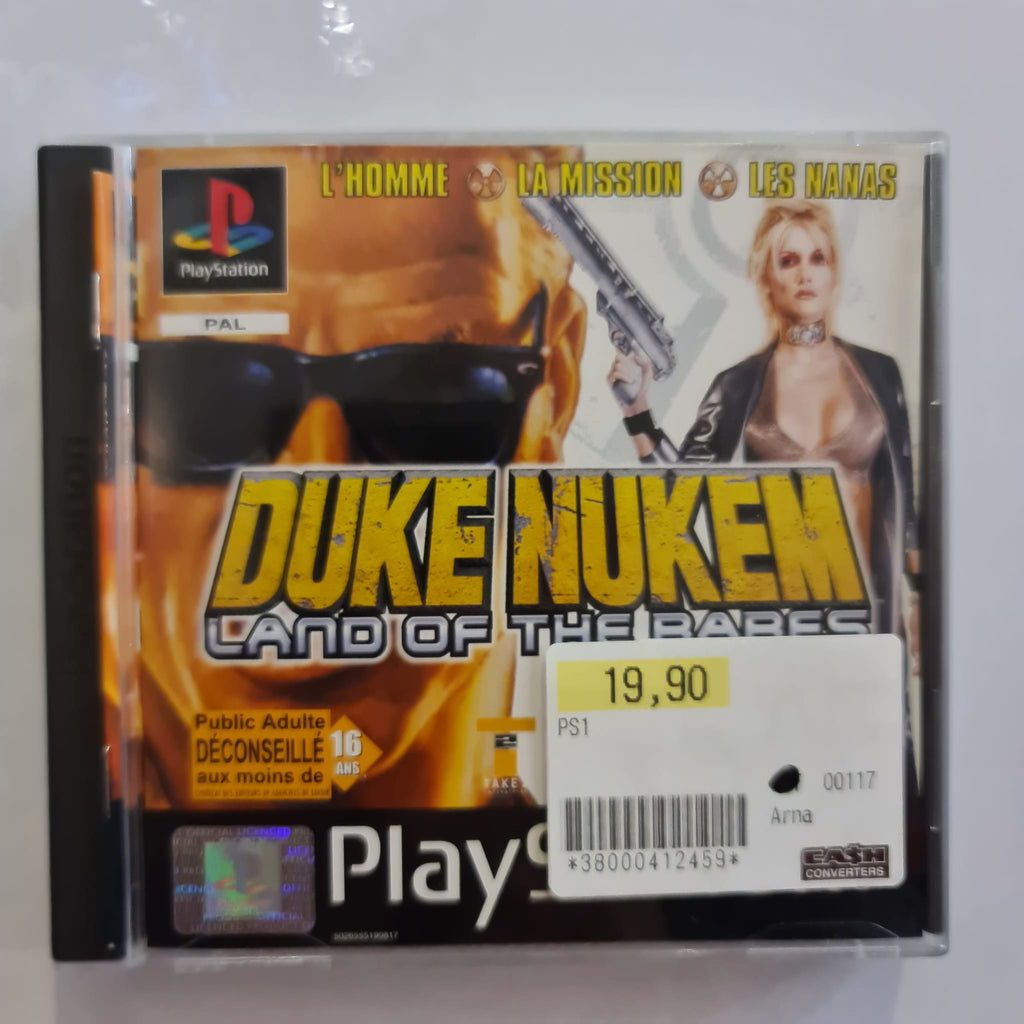 Jeu PS1 Duke Nukem Land of the babe