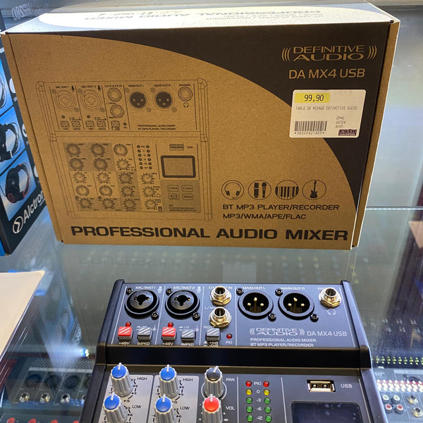 Table de mixage Définitive audio Neuf