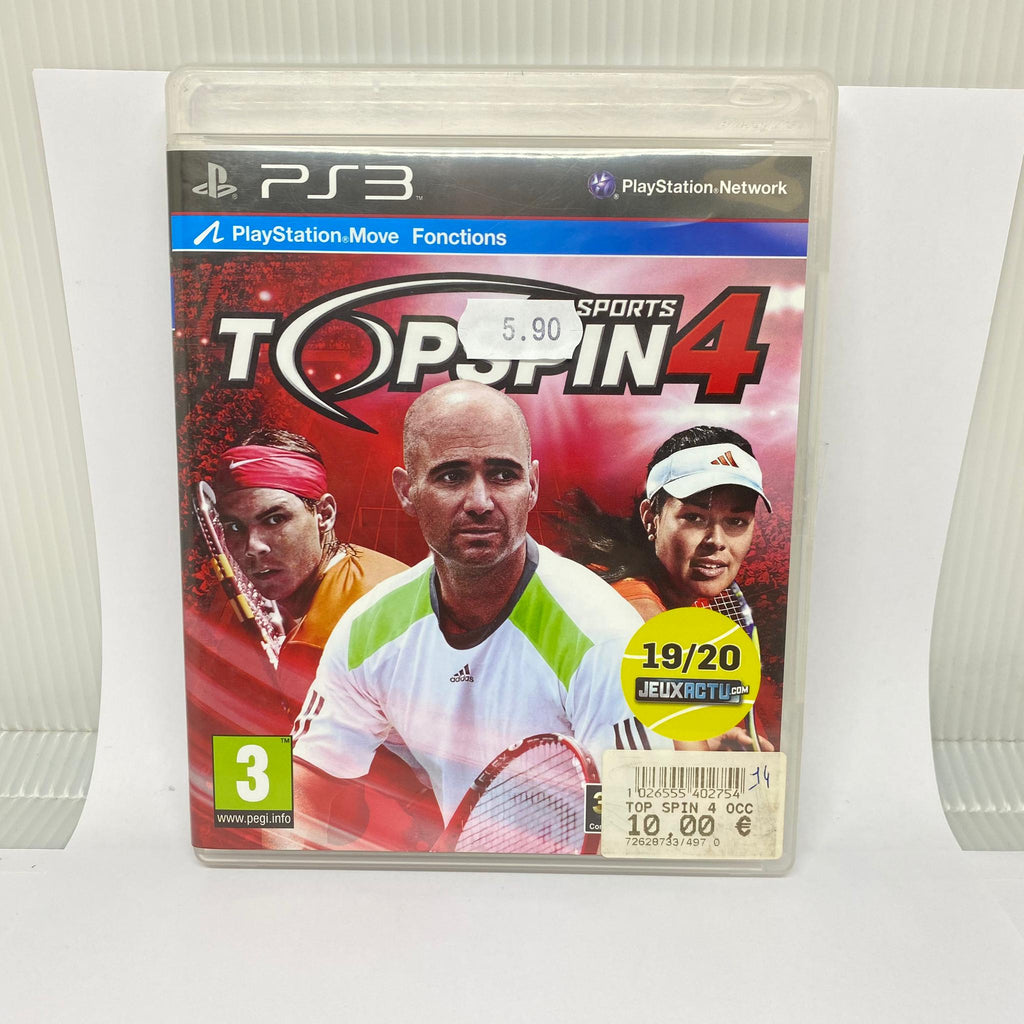 Jeux PS3 Topspin 4