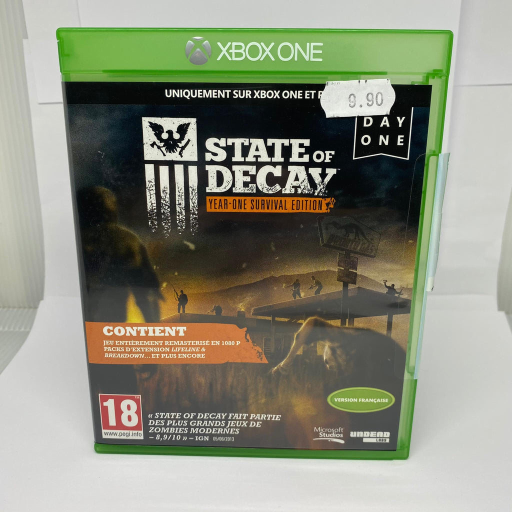 Jeux Xbox one State Of Decay