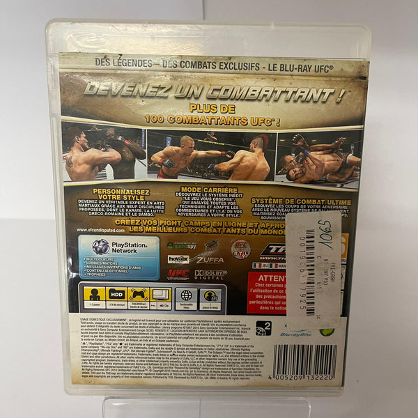 Jeu Playstation 3 UFC 2010