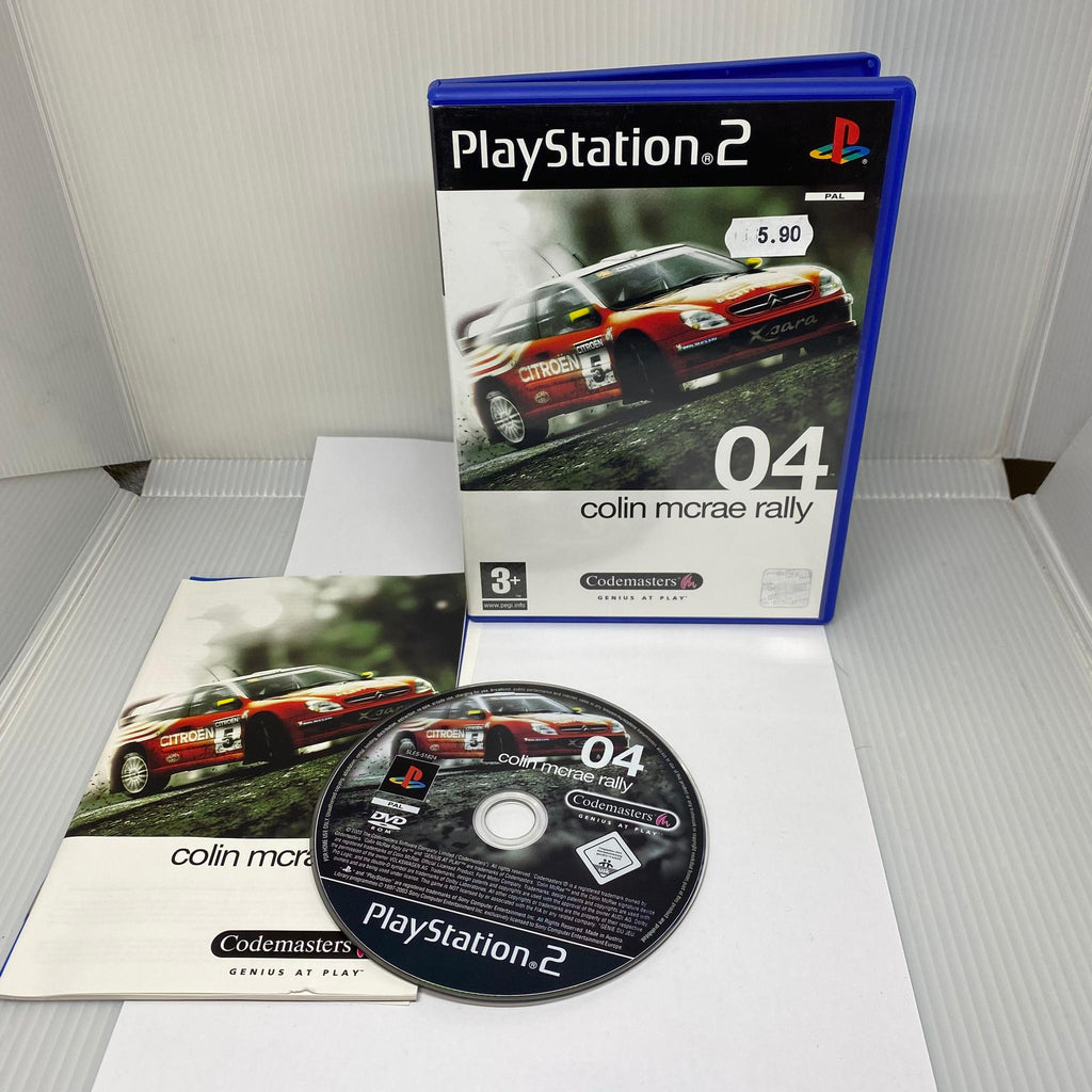 Jeux PS2 Colin Mcrae Rally 04
