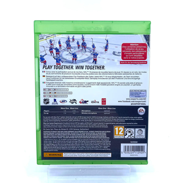 Jeu Xbox One NHL 16