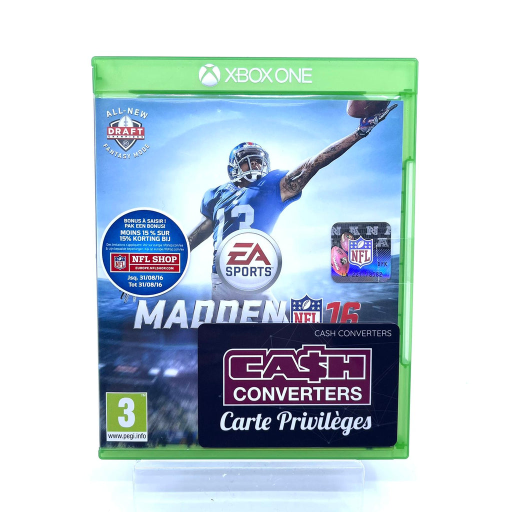 Jeu Xbox One Madden NFL 16