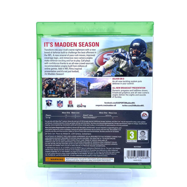 Jeu Xbox One Madden NFL 15