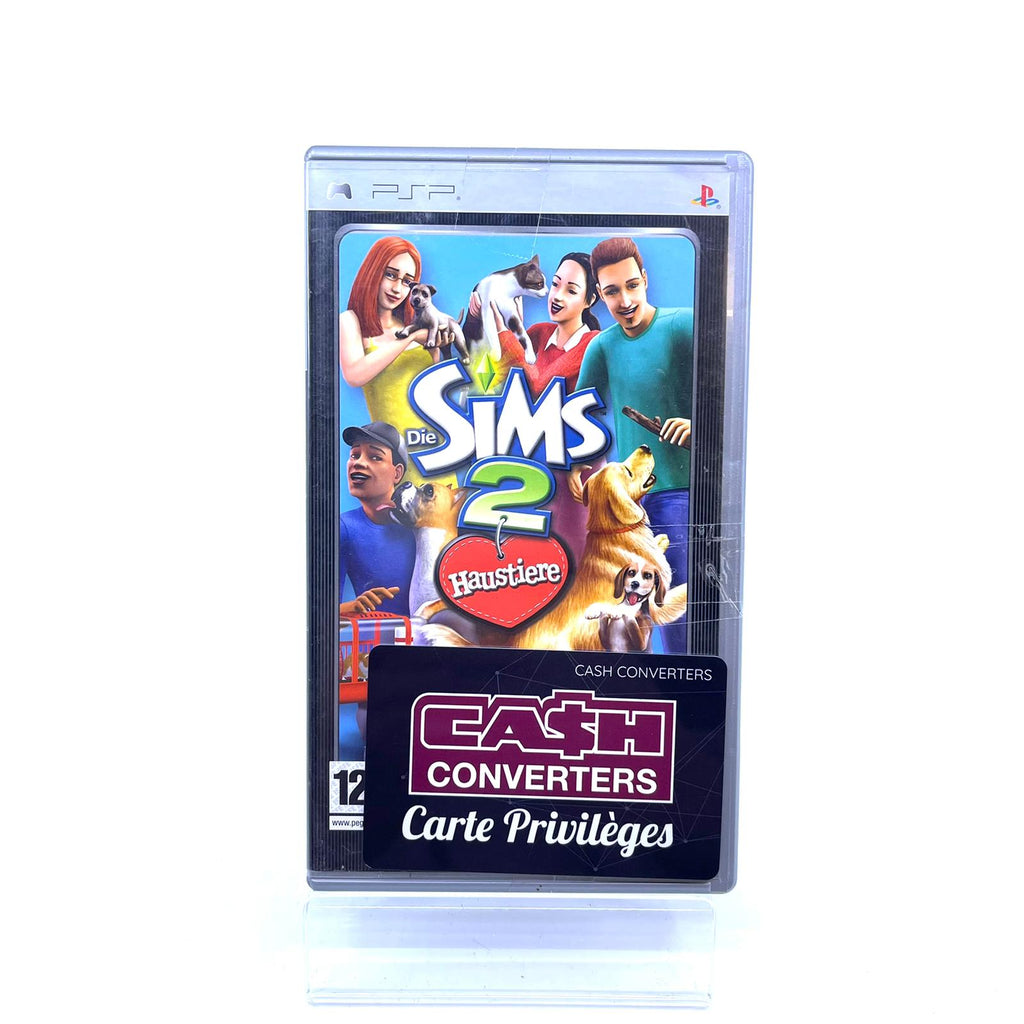 Jeu PSP Les Sims Pets version allemande