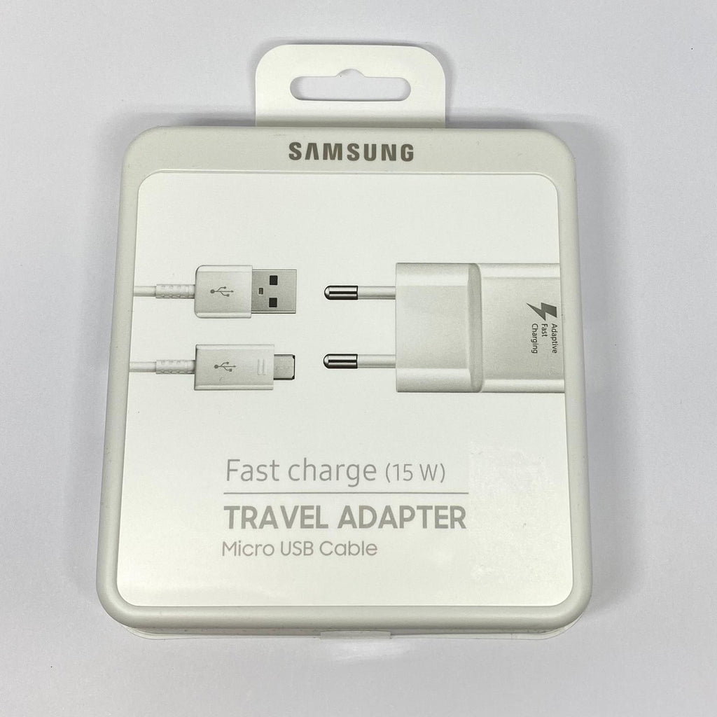 SAMSUNG Chargeur micro USB Blanc  État: neuf