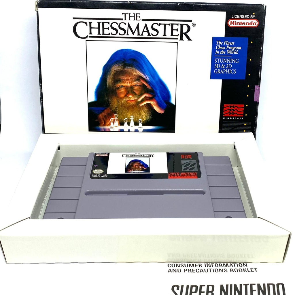 Jeux Super Nintendo  The Chessmaster  Version US