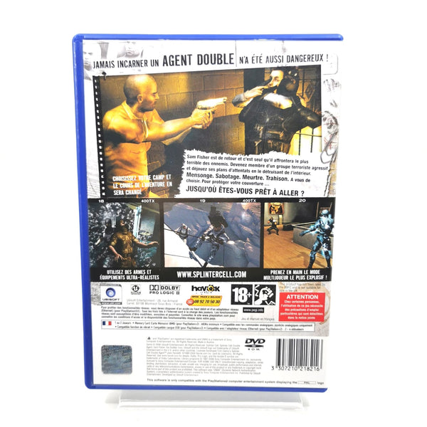 JEU PS2 - TOM CLANCY'S SPLINTER CELL DOUBLE AGENT