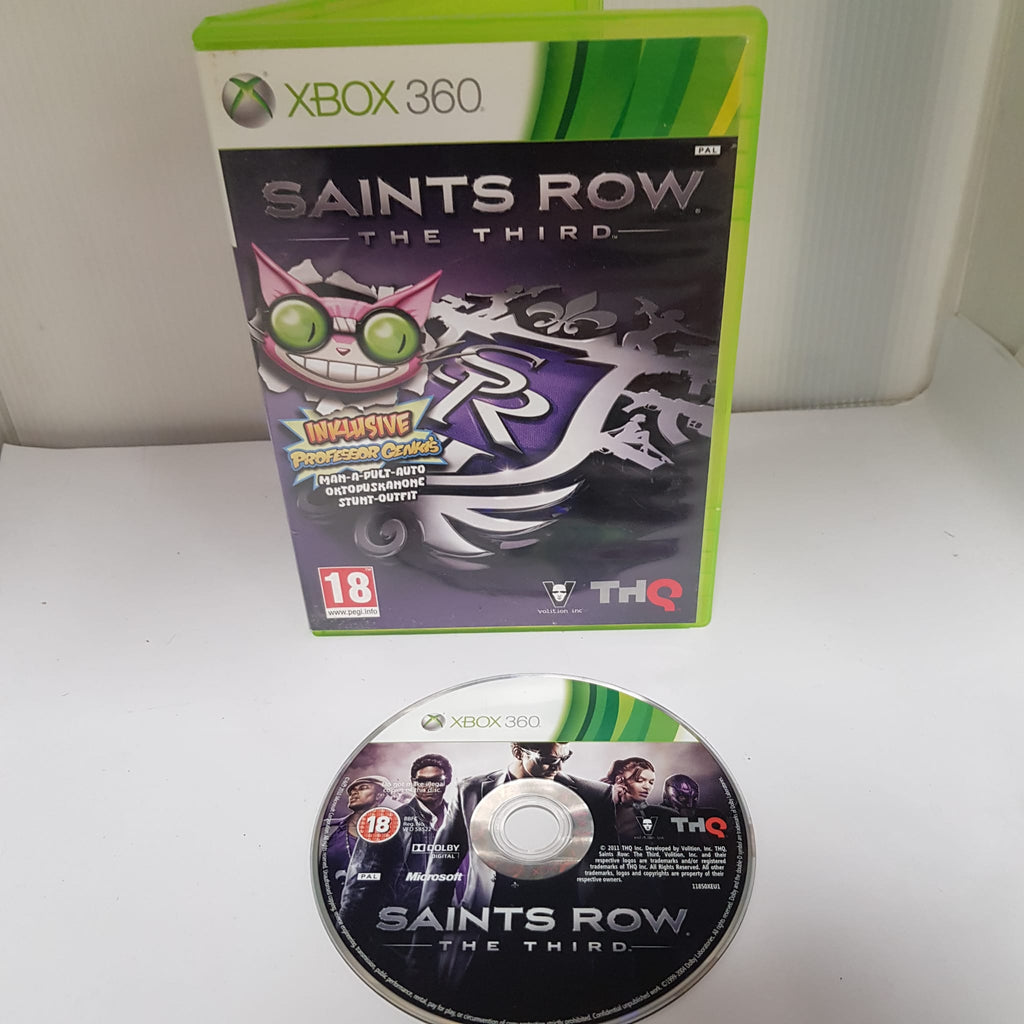 Jeu Xbox 360 Saints row : the third (pass online)