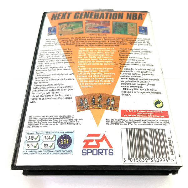 Jeu Mega Drive - NBA Live 96