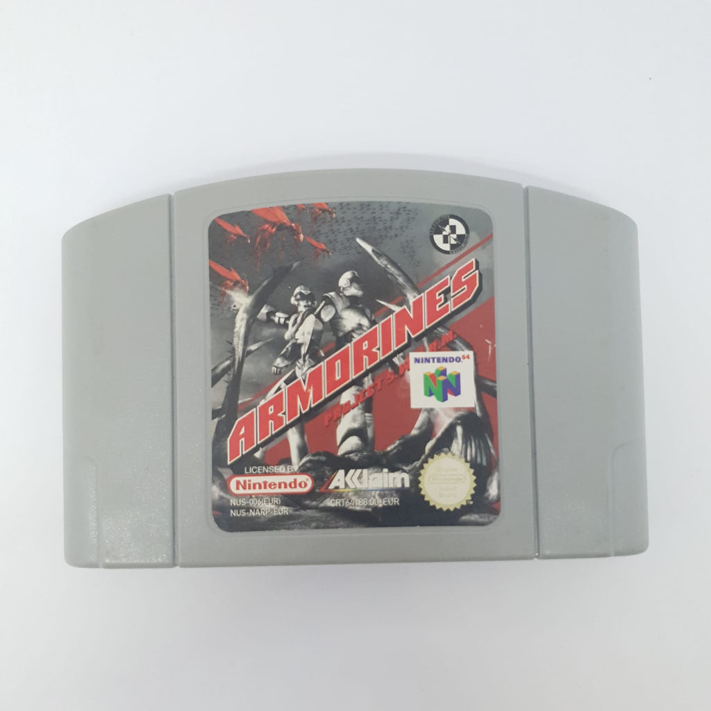 JEU NINTENDO 64 ARMORINES PROJECT S.W.A.R.M