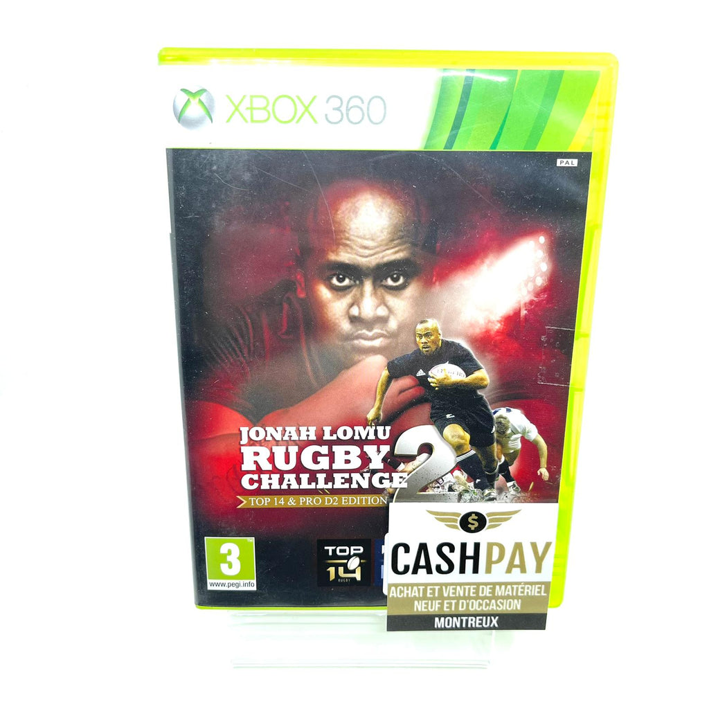 Jeu Xbox 360 - Jonah Lomu Rugby Challenge 2