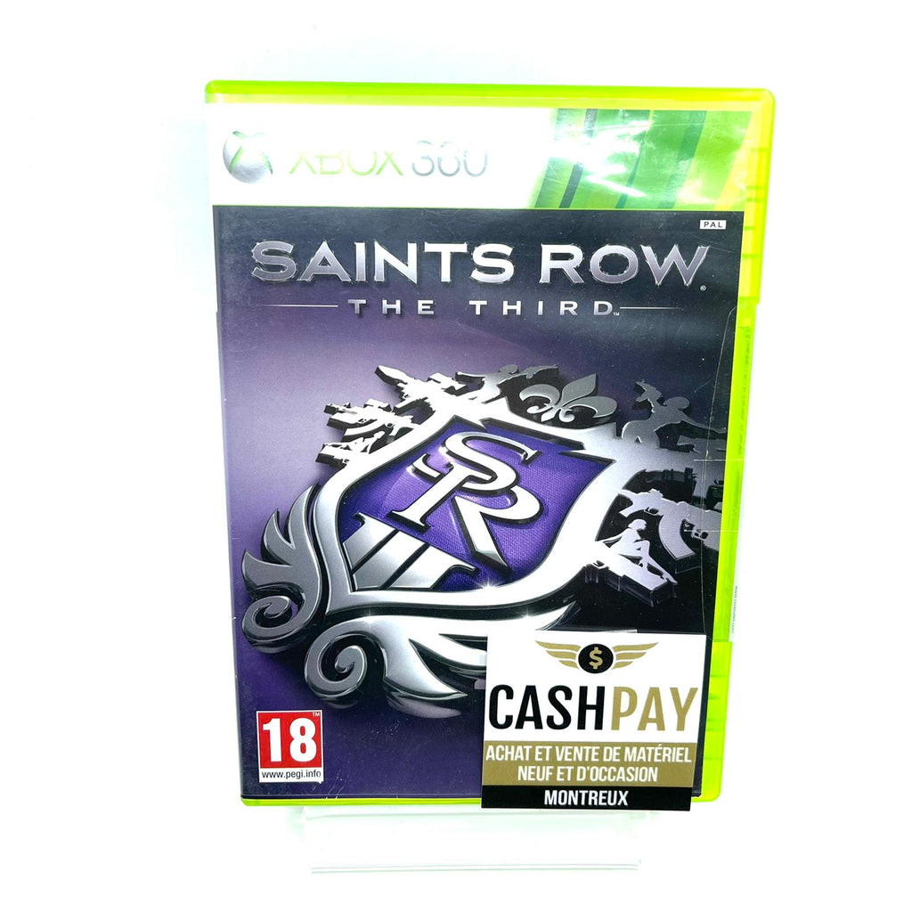 Jeu Xbox 360 - Saints Row 3 The Third