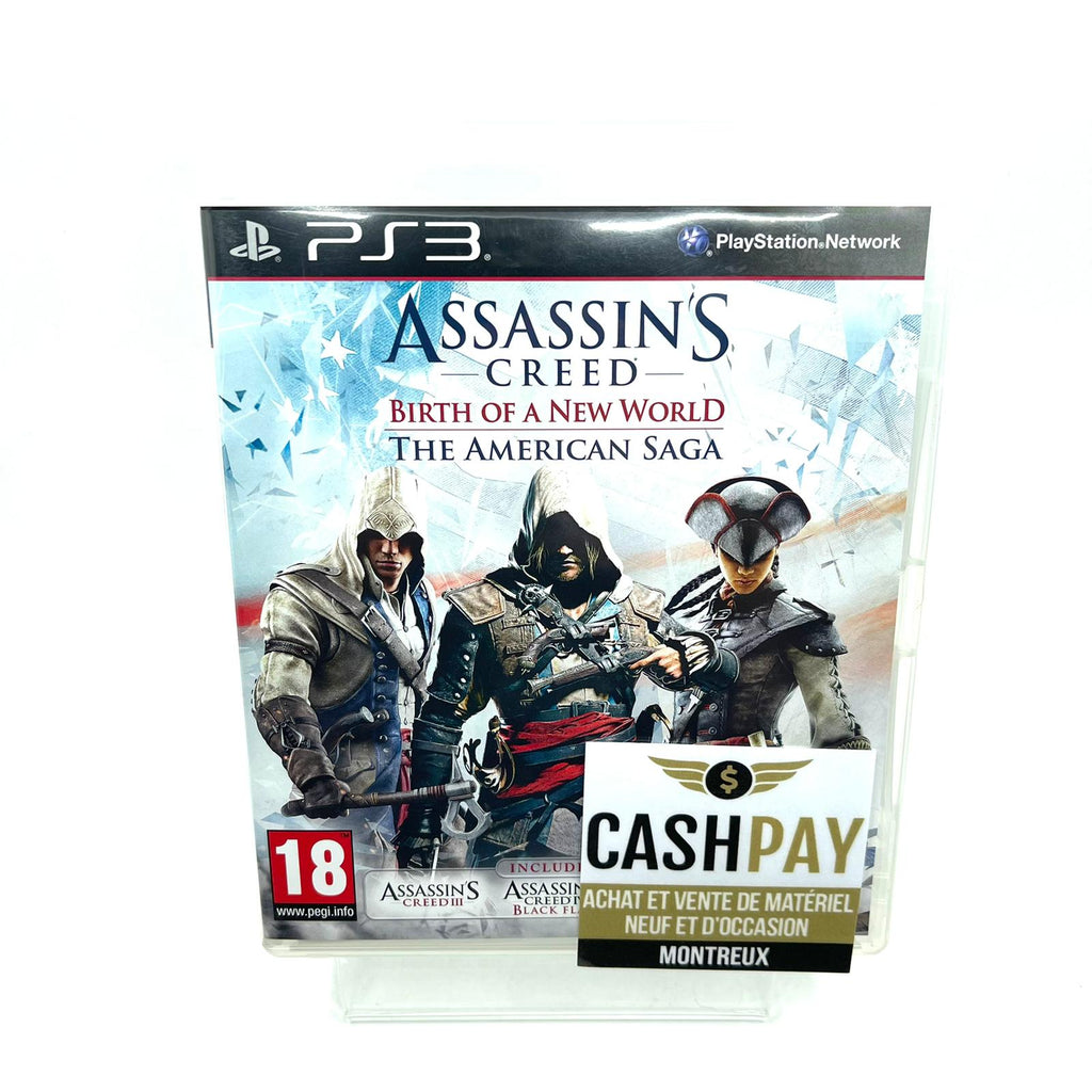Jeu Playstation 3 - Assassin’s Creed Birth of a New World The American Saga