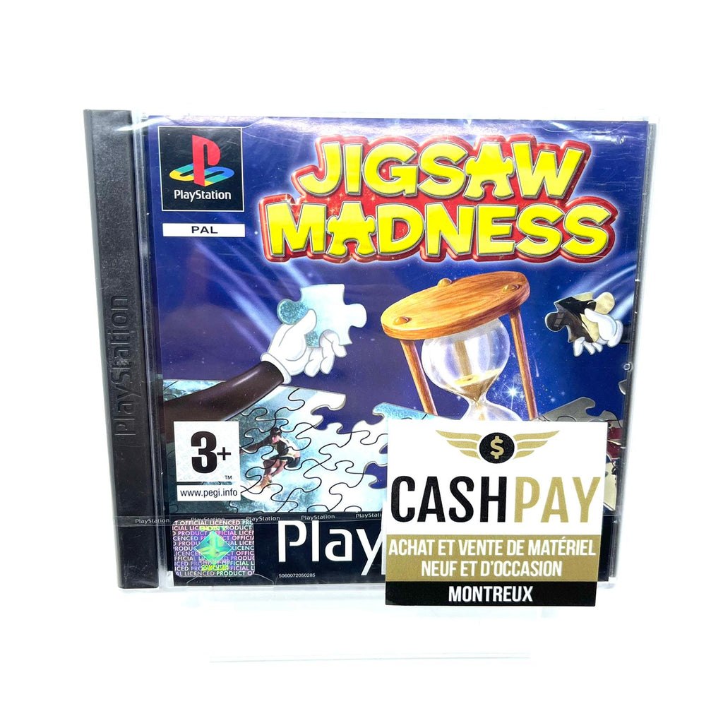 Jeu Playstation 1 - Jigsaw Madness (Sous Blister),   Neuf