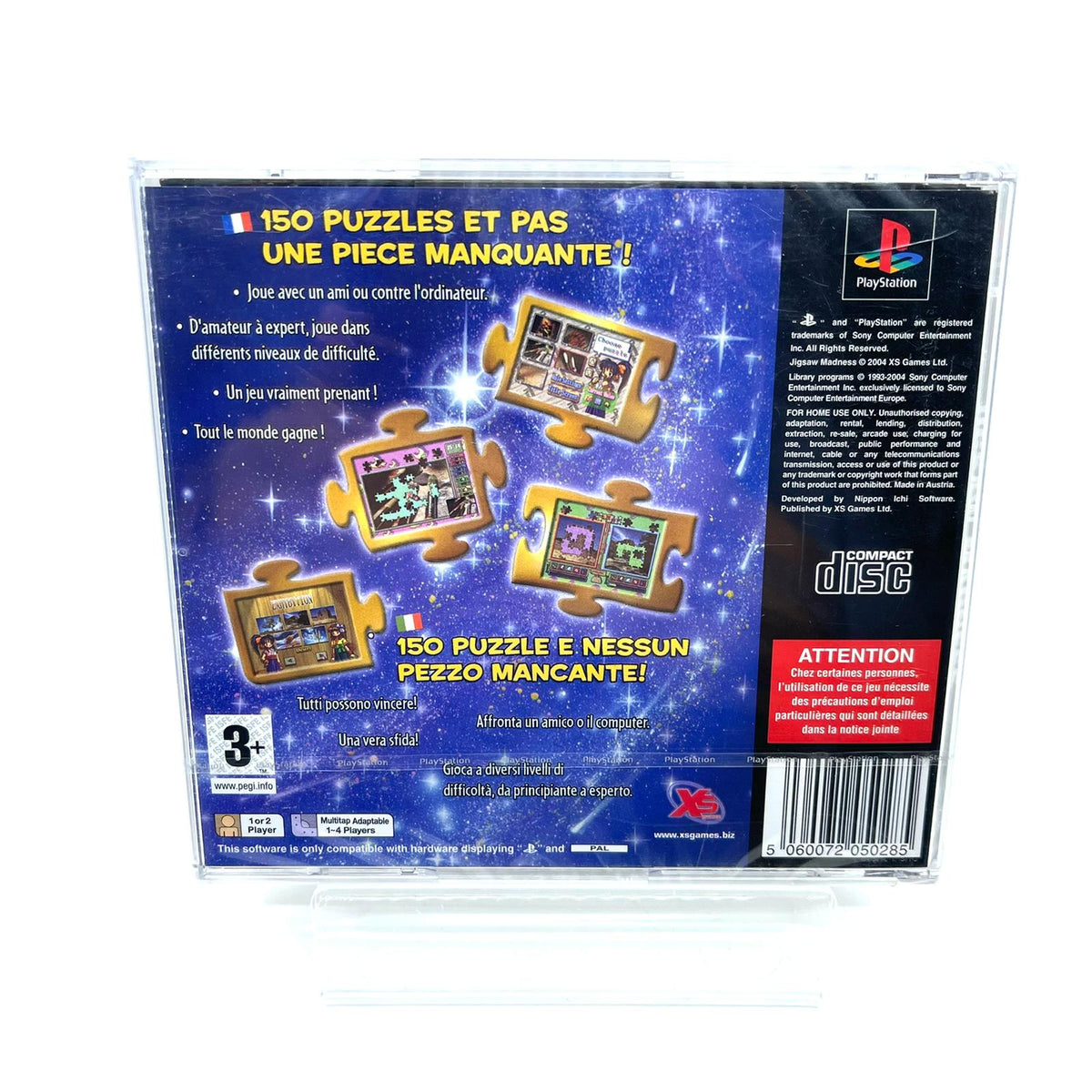 Jigsaw Madness PS1 PS2 PS3 PAL *Complete