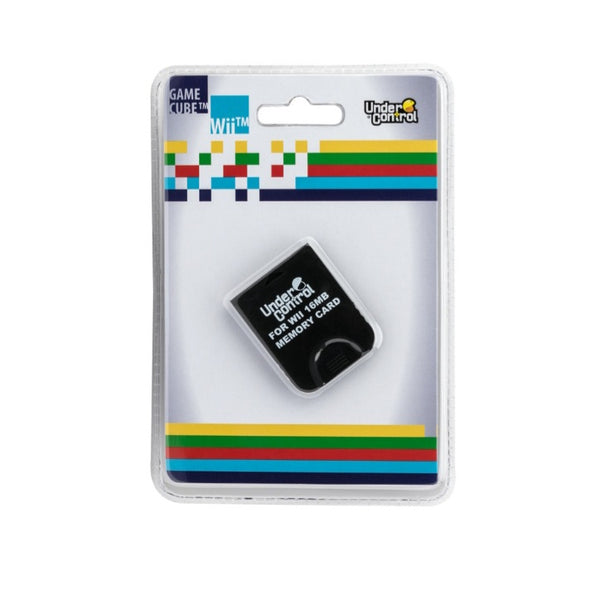 Carte memoire Game Cube et Wii 16MB Noire UC 2204 État Neuf
