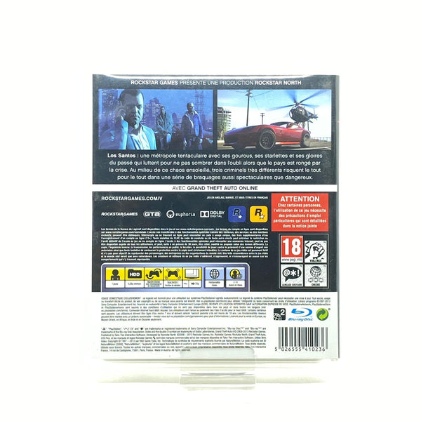 Jeu PS3 Grand Theft Auto V