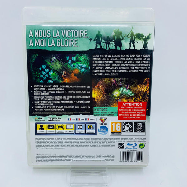 Jeux PS3 Sacred 3 First Edition