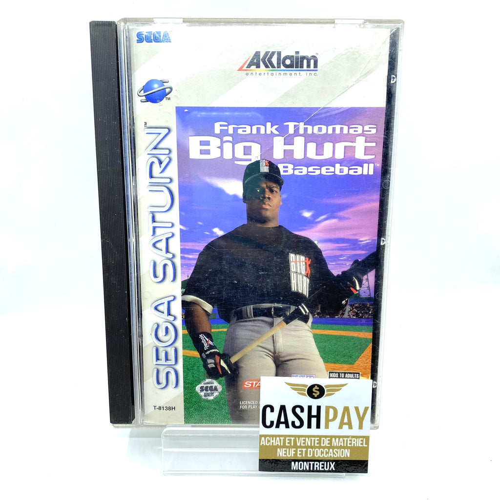 Jeu Sega Saturn US - Frank Big Hurt Baseball