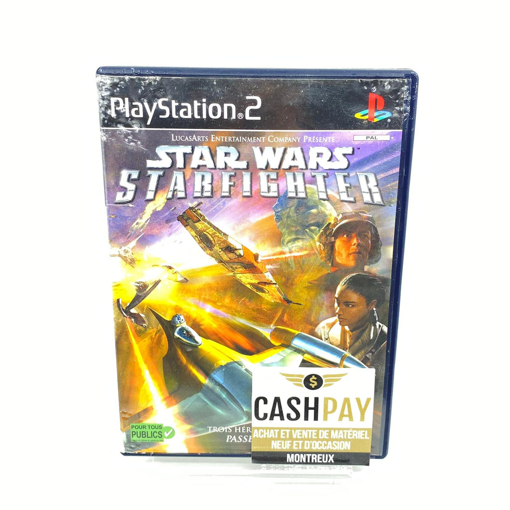 Jeu PS2 - Star Wars Starfighter
