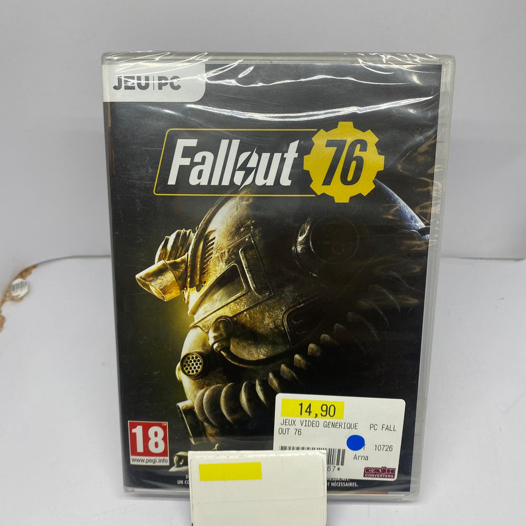 Jeux PC Fallout 76 Neuf
