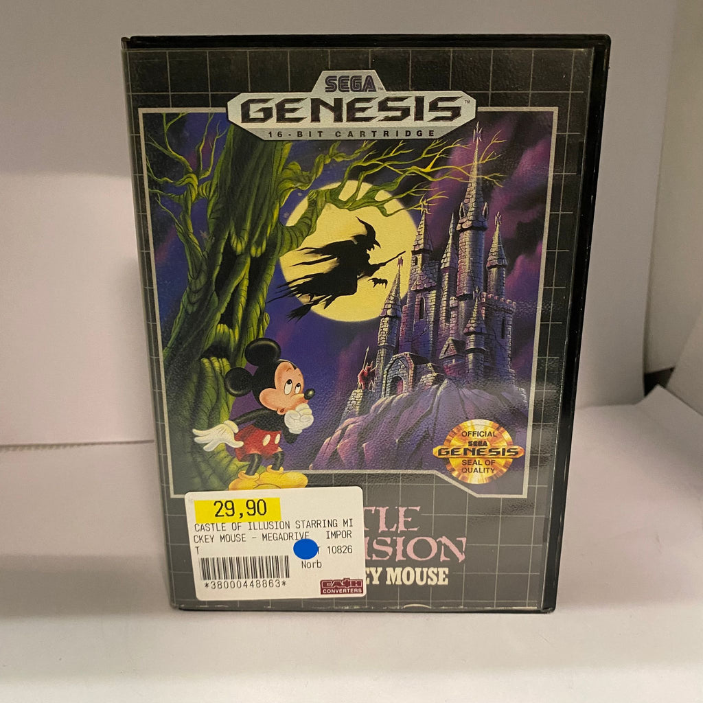 Jeux Sega Castel Of Illusion Starring Mickey Mouse