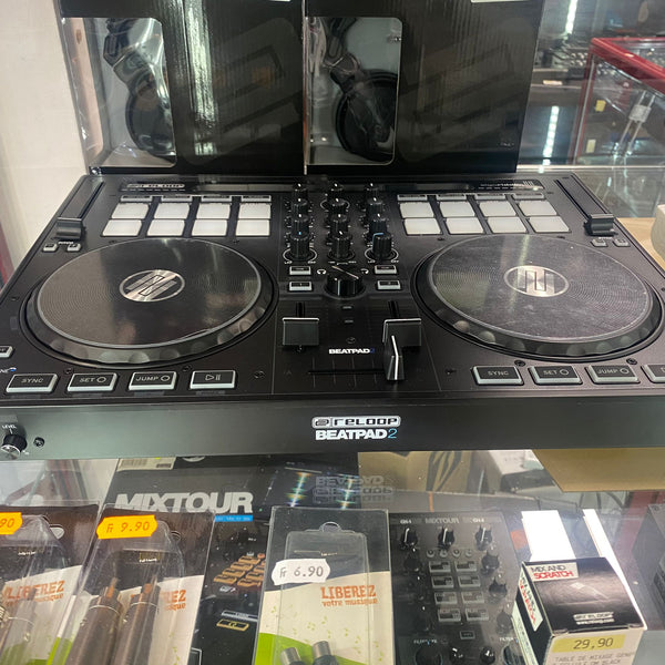 Controleur DJ Platines Beat Pad 2 + Carton
