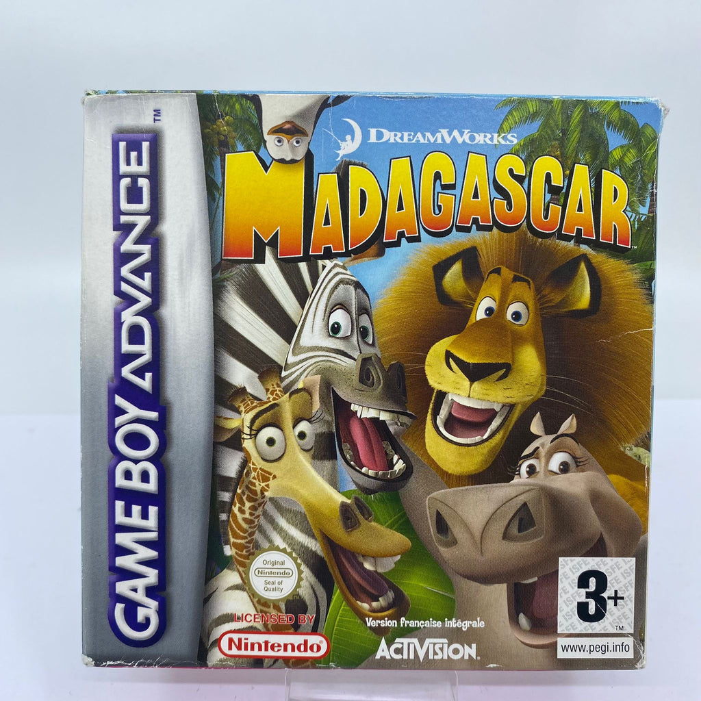 Jeux GameBoy Advance Madagascar + Notice