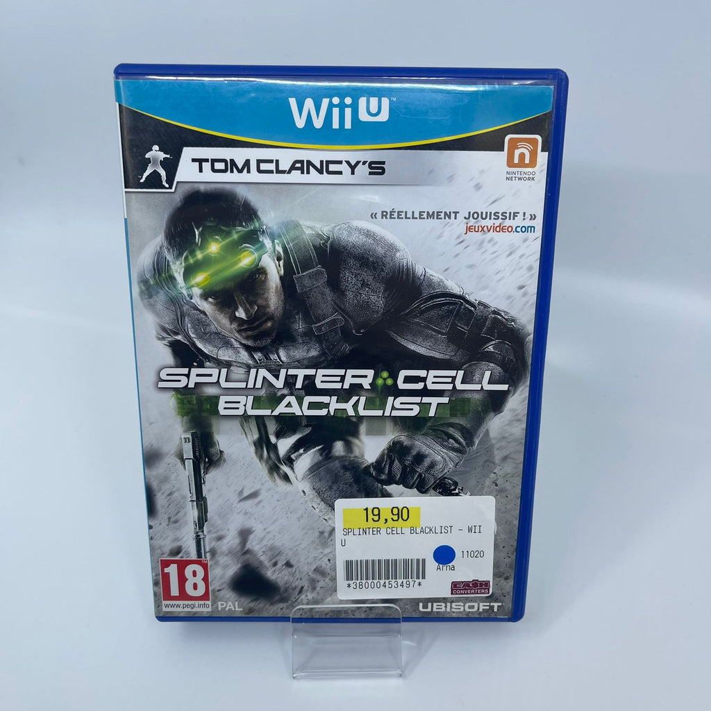 Jeux Nintendo Wii U  Tom Clancy’s Splinter Cell Blacklist