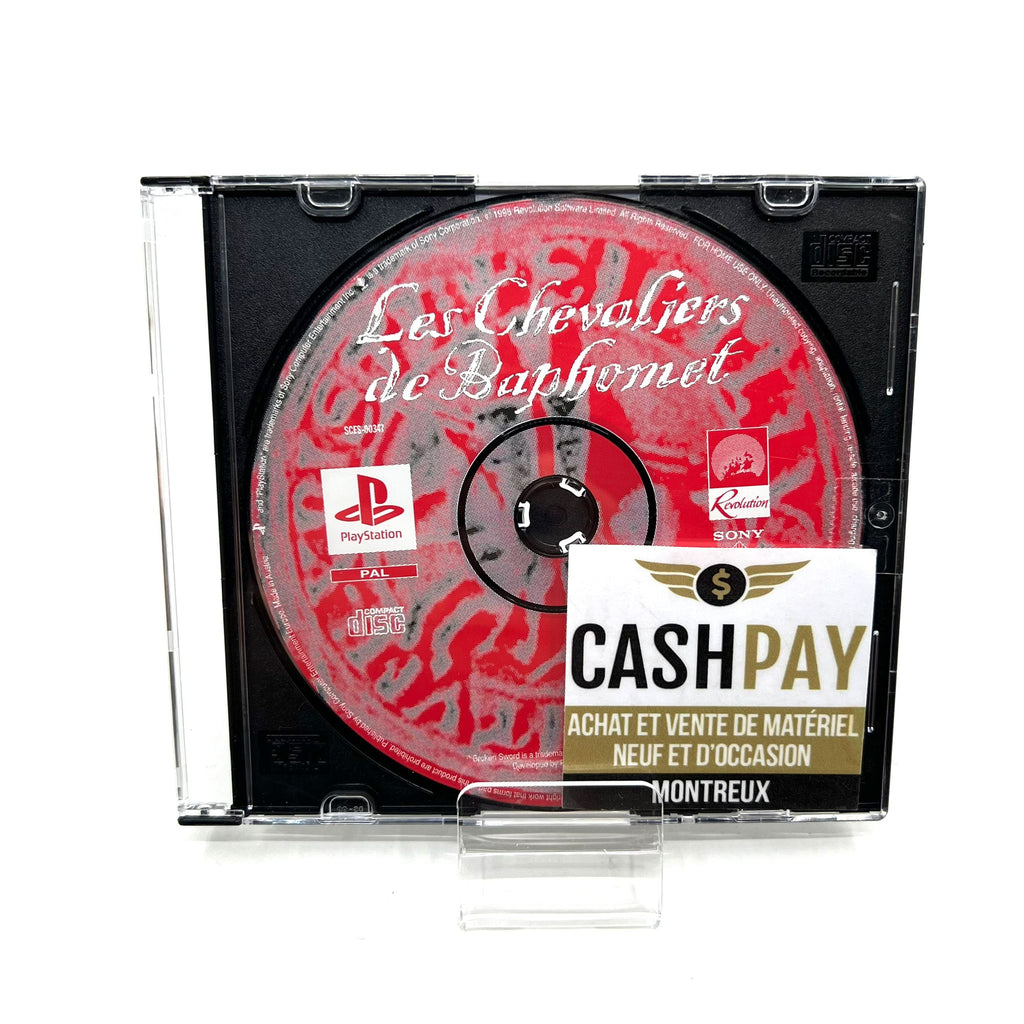 Jeu Playstation 1 - Les Chevaliers de Baphomet