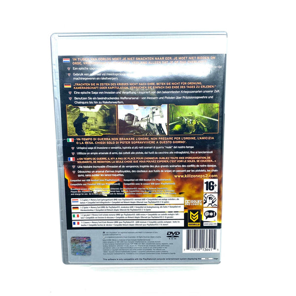 Jeu PS2 - Kill Zone