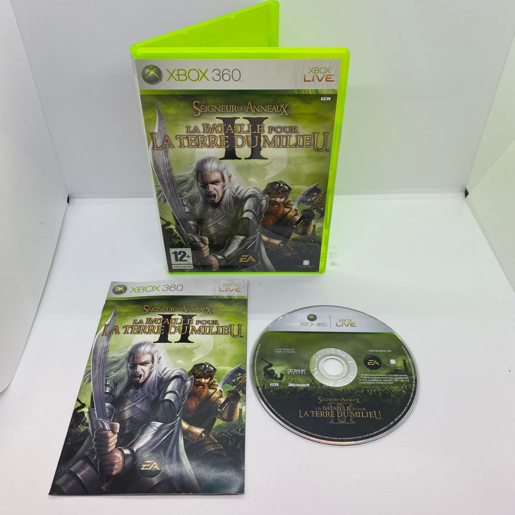 Jeux Xbox 360 Le Seigneur des Anneaux La Bataille Pour la Terre du Milieu
