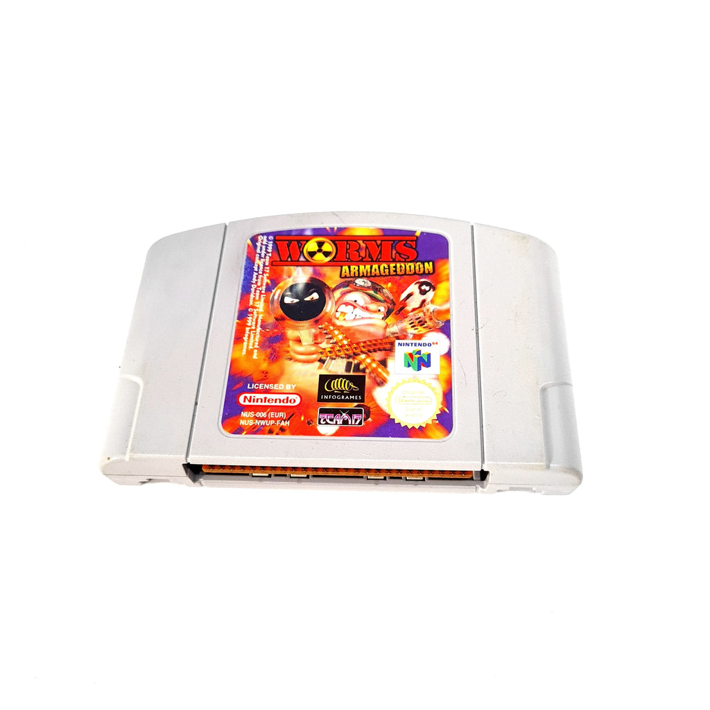 JEU NINTENDO 64 WORMS: ARMAGEDDON