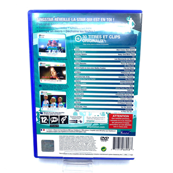 Jeu PS2 - Singstar Pop Hits