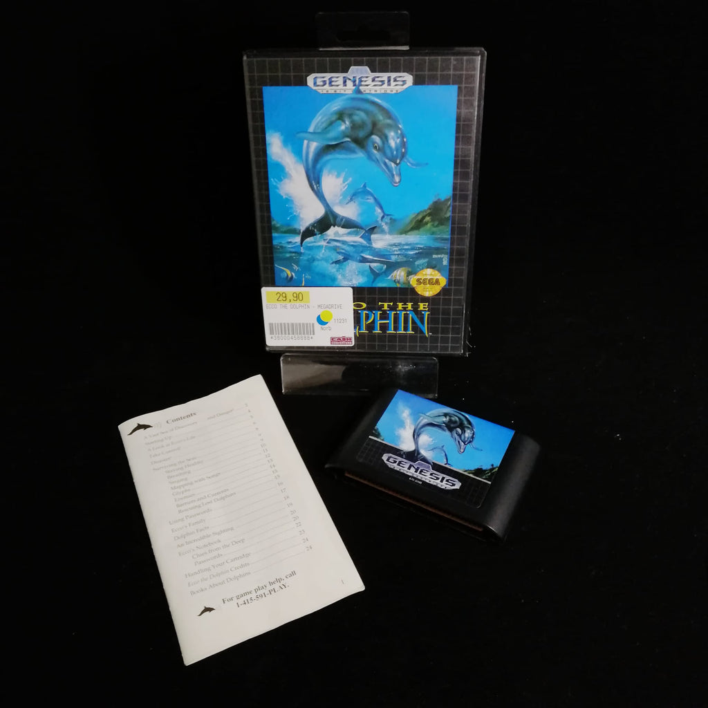 Jeux megadrive genesis Ecco the dolphin