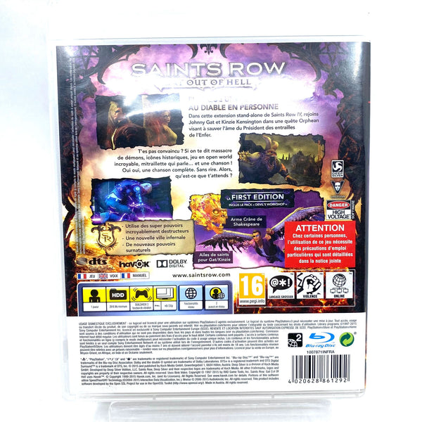 Jeu PS3 - Saints Row Gat Out Of Hell