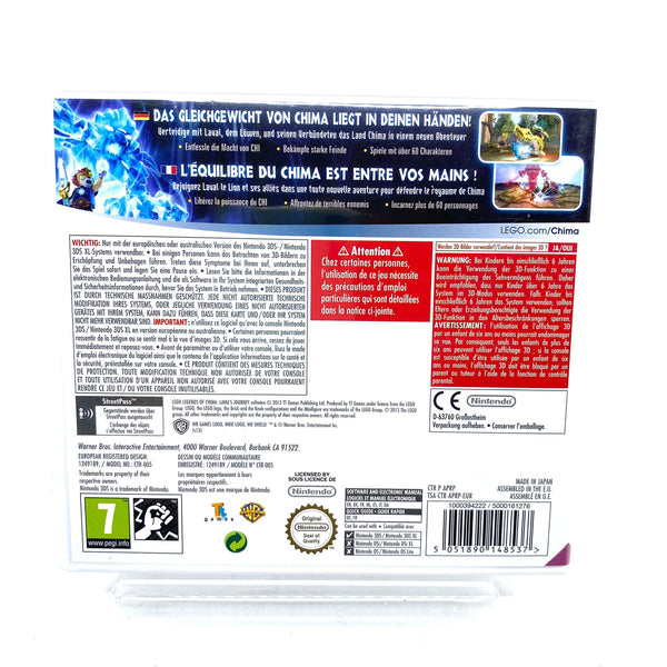 Jeu Nintendo 3DS - Lego Chima Laval’s Journey