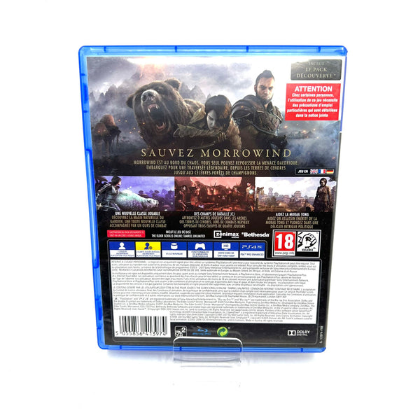 Jeu PS4 - The Elder Scrolls Online Morrowind